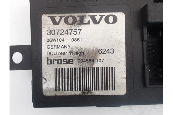 Recambio de motor elevalunas trasero derecho para volvo v50 familiar referencia OEM IAM 30724757  