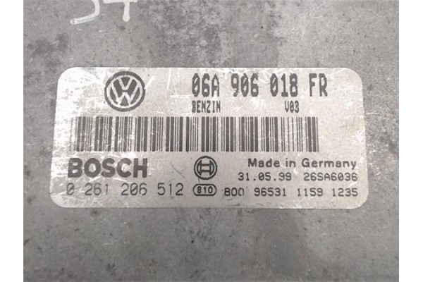 Recambio de centralita para seat toledo (1m2) 1.8 executive referencia OEM IAM (06A906018FR) (0261206512) 