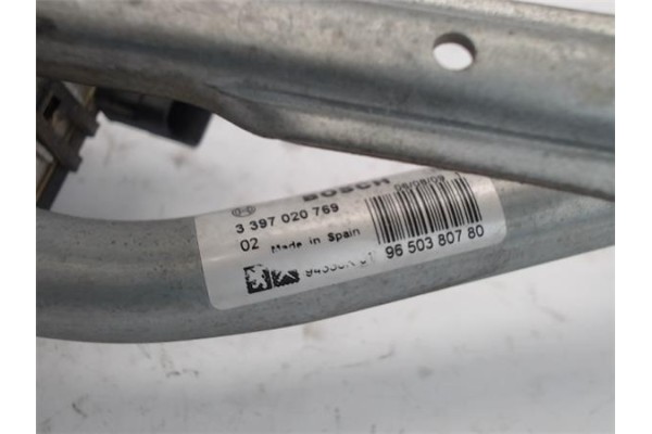 Recambio de motor limpiaparabrisas delantero para peugeot 207 1.4 confort referencia OEM IAM 3397020769 6405CH 