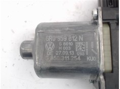 Recambio de mecanismo elevalunas trasero derecho para volkswagen polo v (6r1) 1.2 sport referencia OEM IAM 6R0959812N S850311254