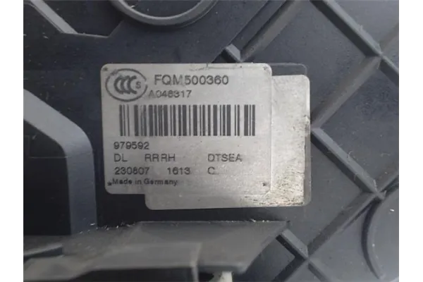 Recambio de cierre electromagnetico trasero derecho para land rover range rover sport 2.7 v6 td s referencia OEM IAM FQM500360 A