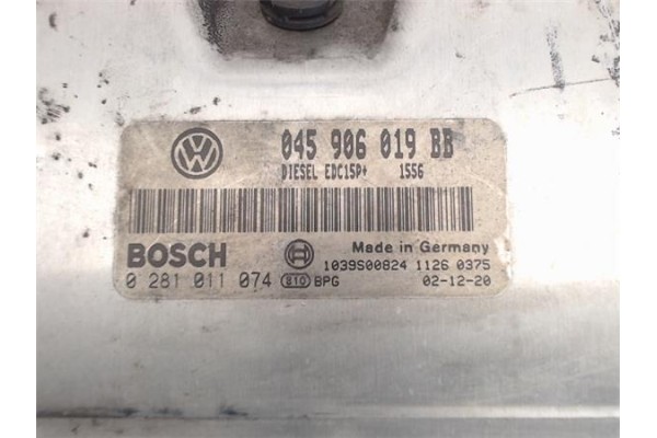 Recambio de centralita para seat cordoba berlina (6l2) 1.4 fresh referencia OEM IAM (045906019BB) (0281011074) 