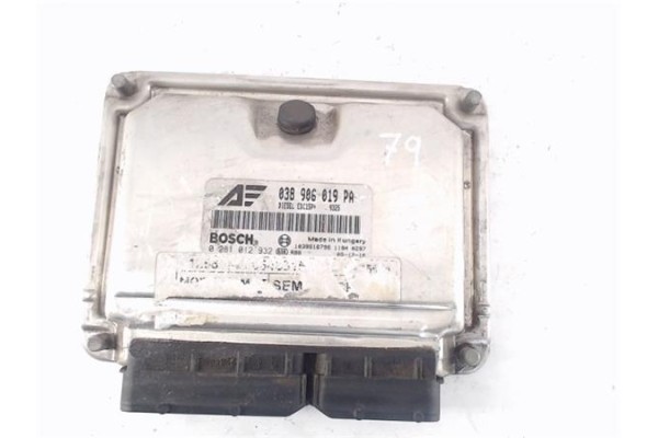 Recambio de centralita para volkswagen sharan (7m8) 1.9 conceptline referencia OEM IAM (038906019PA) (0281012932) 