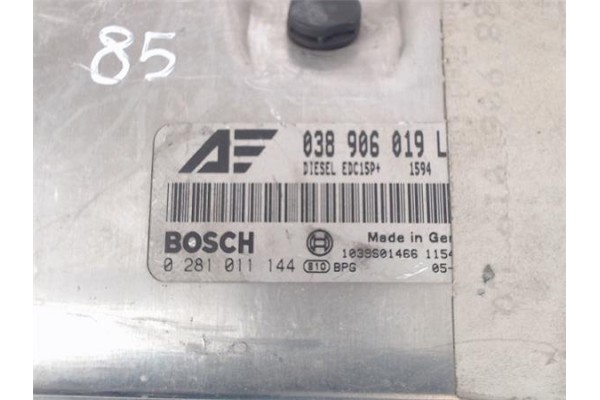 Recambio de centralita para seat alhambra (7v9) 1.9 kids referencia OEM IAM (038906019L) (0281011144) 