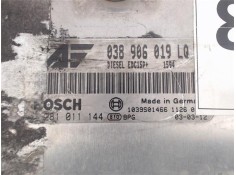 Recambio de centralita para seat alhambra (7v9) 1.9 fancy referencia OEM IAM (038906019LQ) (0281011144) 