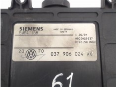 Recambio de centralita para seat toledo (1l) 2.0 base referencia OEM IAM 037906024AG/00DI020337 5WP4158/DI031560002 