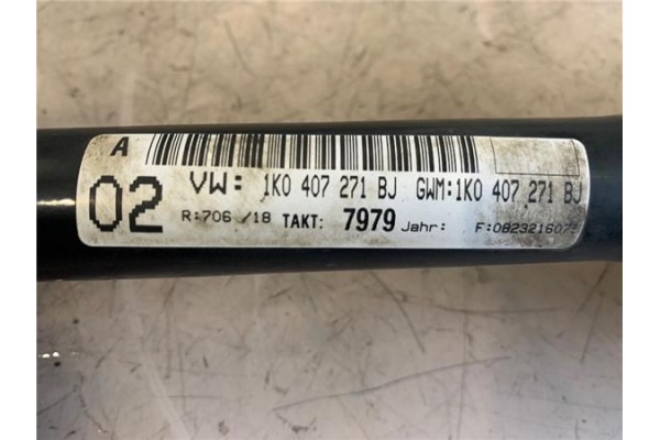 Recambio de palier delantero izquierdo para volkswagen passat berlina (3c2) 2.0 tdi 16v referencia OEM IAM 1K0407271BJ  1K040727