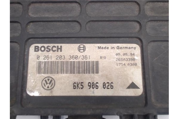 Recambio de centralita para seat ibiza (6k1) 1.4 signo referencia OEM IAM 6K5906026/17540308 0261203360/361/26SA3398 