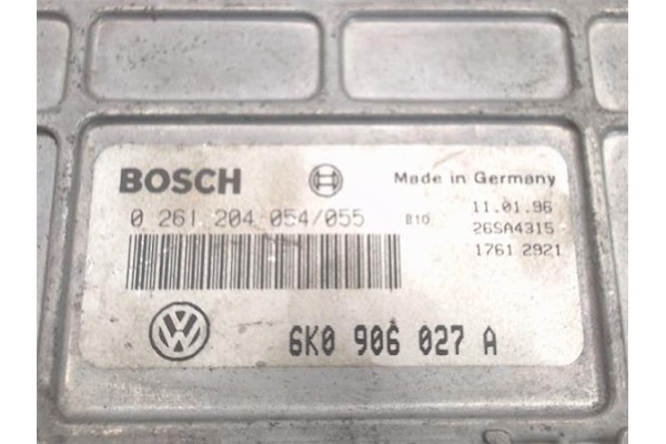 Recambio de centralita para seat ibiza (6k) referencia OEM IAM 6K0906027A 0261204054/055 