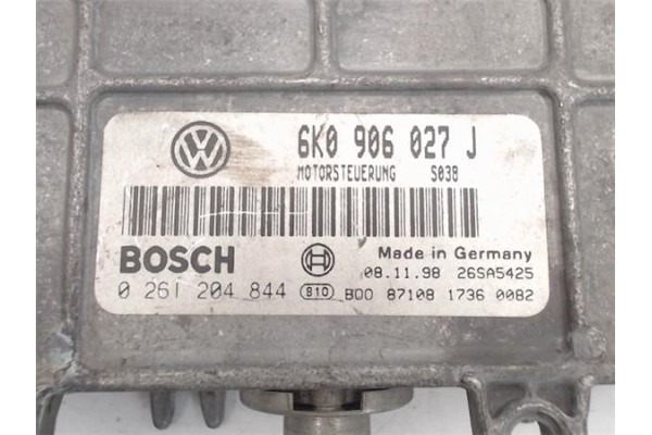 Recambio de centralita para seat ibiza (6k1) referencia OEM IAM 6K0906027J 0261204844 