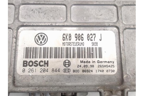 Recambio de centralita para seat ibiza (6k1) referencia OEM IAM 6K0906027J 0261204844 