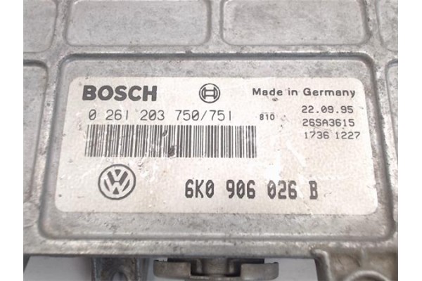 Recambio de centralita para seat ibiza (6k1) 1.4 cl referencia OEM IAM 6K0906026B 0261203750/751 