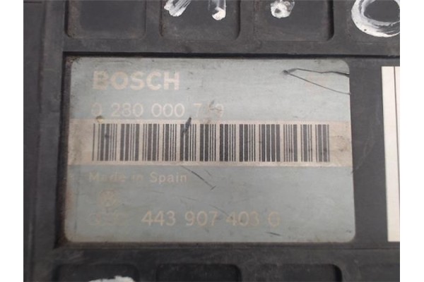 Recambio de centralita para seat toledo (1l) 1.8 base referencia OEM IAM 443907403G 0280000739 