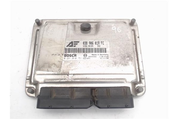 Recambio de centralita para seat alhambra (7v9) 1.9 stella referencia OEM IAM 038906019FC 0281010751/EDC15P+ 