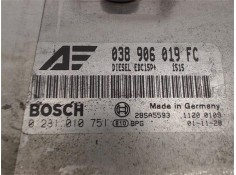 Recambio de centralita para seat alhambra (7v9) 1.9 stella referencia OEM IAM 038906019FC 0281010751/EDC15P+ 