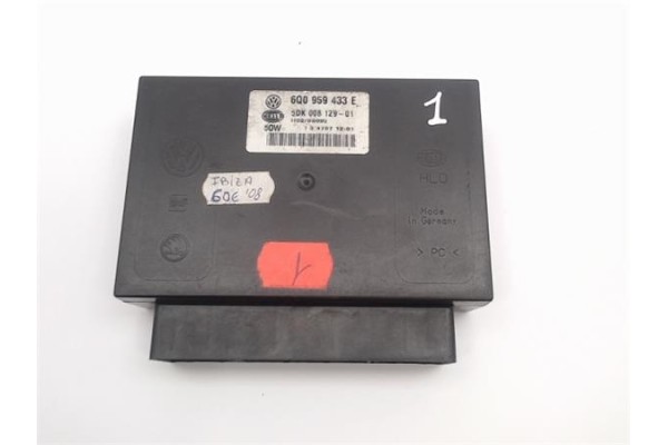 Recambio de centralita para seat ibiza (6l1) referencia OEM IAM 6Q0959433E 5DK008129-01 