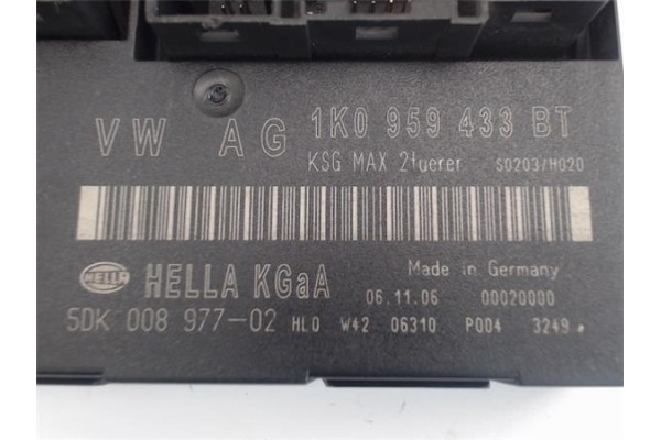 Recambio de centralita para volkswagen golf v (1k1) 1.9 highline referencia OEM IAM (1K0959433BT) (5DK008977-02) 