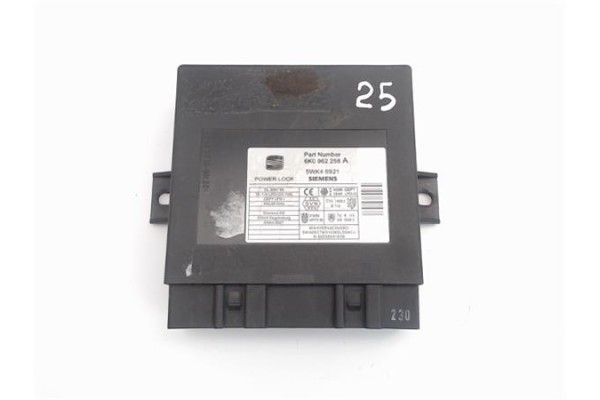 Recambio de centralita para seat ibiza (6k1) 1.9 passion referencia OEM IAM (6K0962258A) (5WK46921) 