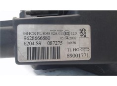 Recambio de faro delantero izquierdo para peugeot 206 referencia OEM IAM 9628666880 6204S9 