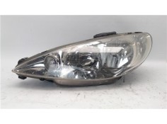 Recambio de faro delantero izquierdo para peugeot 206 referencia OEM IAM 9628666880 6204S9 