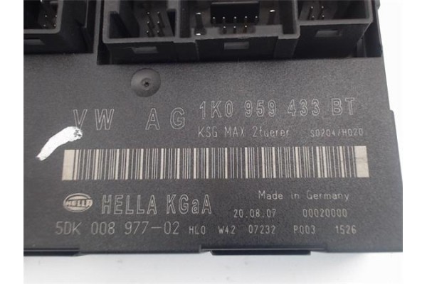 Recambio de centralita para seat leon (1p1) 1.9 sport limited referencia OEM IAM (1K0959433BT) (5DK008977-02) 