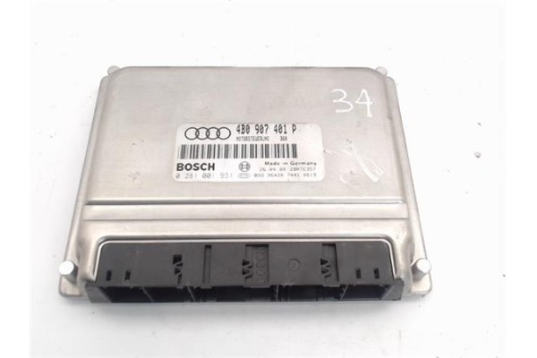 Recambio de centralita para audi a6 avant (4b5) 2.5 tdi referencia OEM IAM 0281001931 4B0907401P 