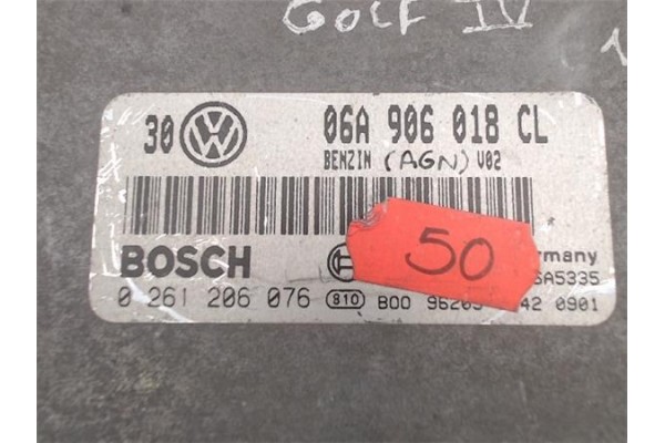 Recambio de centralita para volkswagen golf iv berlina (1j1) 1.8 gti referencia OEM IAM (06A906018CL) (0261206076) 