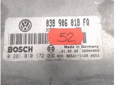 Recambio de centralita para volkswagen passat berlina (3b2) 1.9 trendline referencia OEM IAM (038906018FQ) (0281010172) 