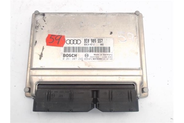 Recambio de centralita para audi a4 berlina (8e) 2.0 fsi referencia OEM IAM (8E0909557) (0261207285) 