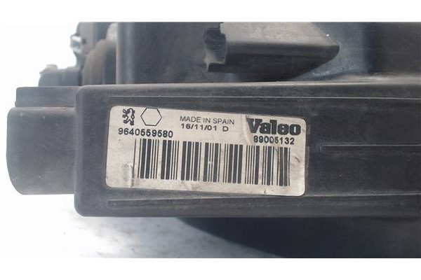 Recambio de faro delantero izquierdo para peugeot 206 referencia OEM IAM 9640559580 89005132 