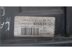 Recambio de faro delantero dcho para renault laguna ii (bg0) referencia OEM IAM 8200002847 89004686 