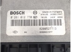 Recambio de centralita para renault laguna ii (bg0) 1.9 dci (bg1a, bg1w) referencia OEM IAM 8200527713 0281012770 