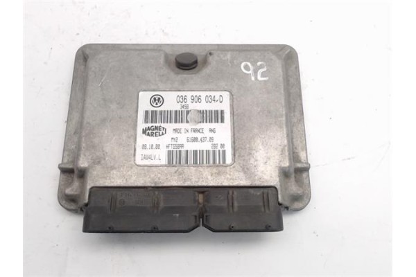Recambio de centralita para volkswagen polo iv (9n1) 1.4 gt referencia OEM IAM (6160043709) (036906034D) 