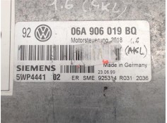 Recambio de centralita para volkswagen golf iv berlina (1j1) 1.6 last edition referencia OEM IAM (06A906019BQ) (5WP444102) 