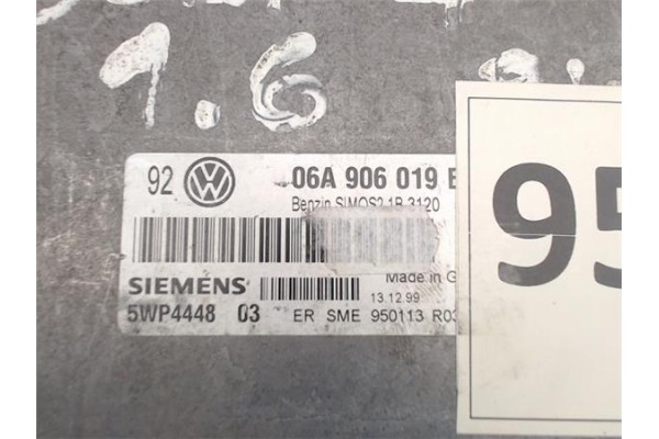 Recambio de centralita para volkswagen golf iv berlina (1j1) 1.6 highline referencia OEM IAM (06AA906019BQ) (5WP444803) 