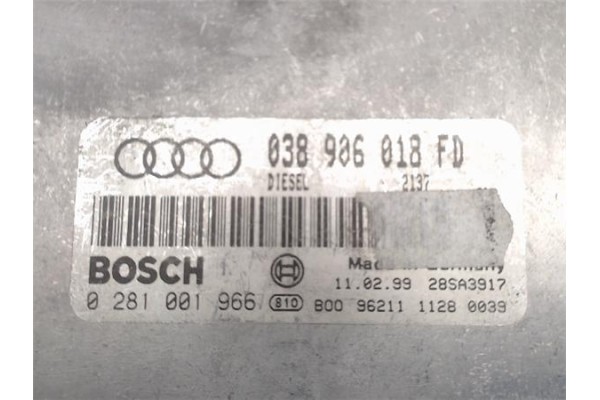 Recambio de centralita para audi a4 berlina (b5) referencia OEM IAM (038906018FD) (0281001966) 