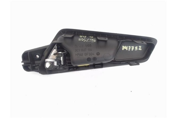 Recambio de manilla int. puerta delantero derecha para volkswagen passat berlina (3c2) 2.0 tdi 16v referencia OEM IAM 3C1837114 