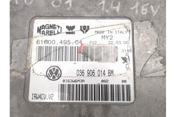 Recambio de centralita para volkswagen polo iv (9n1) 1.4 gt referencia OEM IAM (036906014BM) (6160049504) 