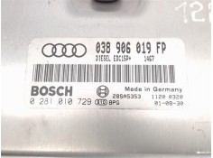 Recambio de centralita para audi a4 berlina (8e) 1.9 tdi (96kw) referencia OEM IAM (0281010729) (038906019FP) 
