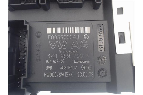 Recambio de motor elevalunas delantero izquierdo para volkswagen passat berlina (3c2) 2.0 tdi 16v referencia OEM IAM 1K0959793N 