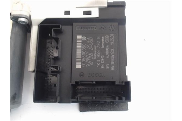 Recambio de motor elevalunas delantero derecho para volkswagen passat berlina (3c2) 2.0 tdi 16v referencia OEM IAM 1K0959792N F0