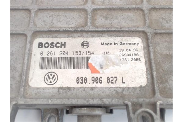 Recambio de centralita para volkswagen polo ii 2f (801/803) 1.4 cl referencia OEM IAM (030906027L) (0261204153/154) 