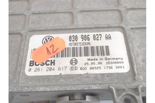 Recambio de centralita para volkswagen polo iii classic (6v2) 1.4 sportline referencia OEM IAM (0261204617) (030906027AA) 