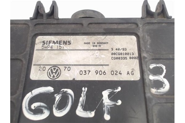 Recambio de centralita para volkswagen golf iii (1h1) 2.0 gti edition referencia OEM IAM (037906024AG) (5WP4151) 