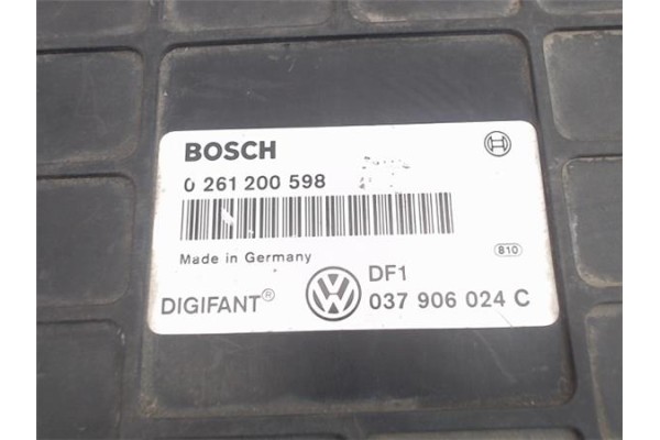 Recambio de centralita para volkswagen vento (1h2) 2.0 gl referencia OEM IAM (037906024C) (0261200598) 