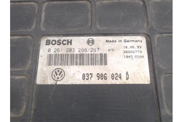 Recambio de centralita para volkswagen vento (1h2) 2.0 gl referencia OEM IAM (037906024D) (0261203266/267) 