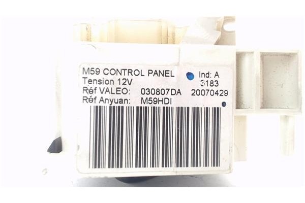 Recambio de mandos calefaccion / a.a. para peugeot partner combispace (5f) 1.6 hdi 75 referencia OEM IAM 030807DA  