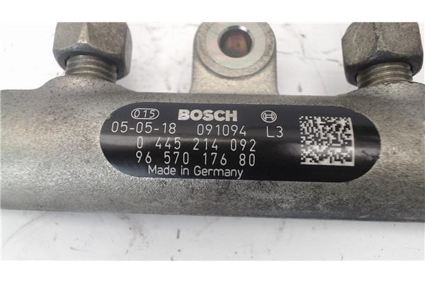 Recambio de rampa inyectora para peugeot 307 (3a/c) 2.0 hdi 90 referencia OEM IAM 0445214092 9657017680 