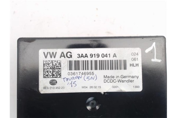 Recambio de centralita para volkswagen touran (5t1) referencia OEM IAM 3AA919041A  