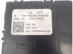 Recambio de centralita para seat altea (5p1) referencia OEM IAM 1K0953549BD 05113525 